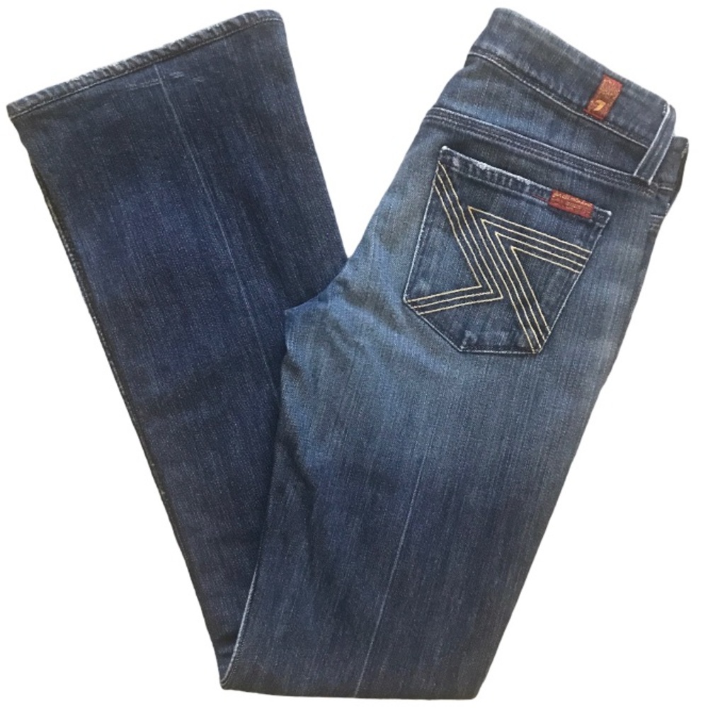 7 For All Mankind Flynt Bootcut Stretch Jean 26